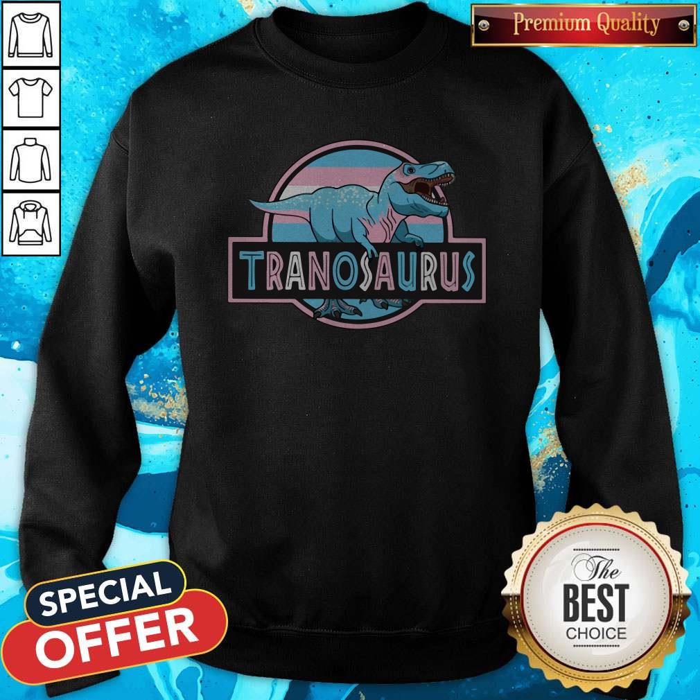 Awesome LGBT Tranosaurus Sweatshirt