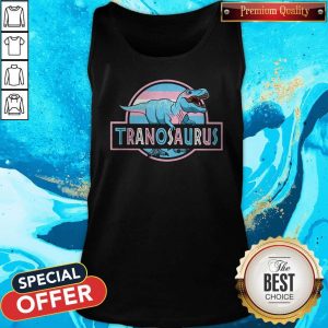 Awesome LGBT Tranosaurus Tank Top