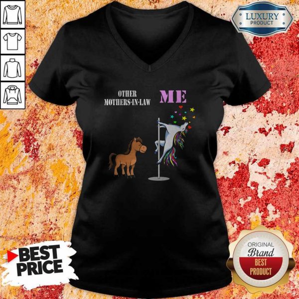 Awesome Unicorn Me Horses Other Mother-in-law V-neck