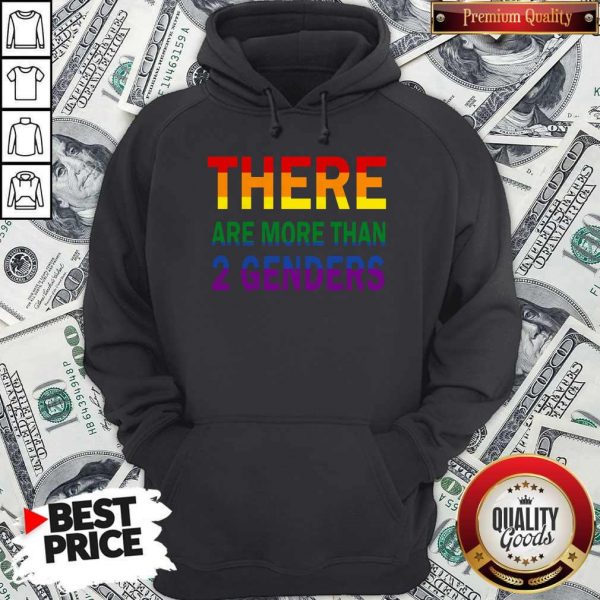Official LGBT There Are More Than 2 Genders Hoodie