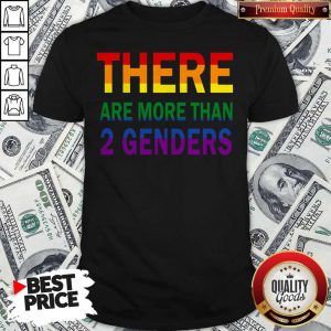 Official LGBT There Are More Than 2 Genders Shirt