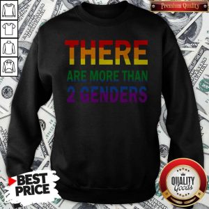 Official LGBT There Are More Than 2 Genders Sweatshirt