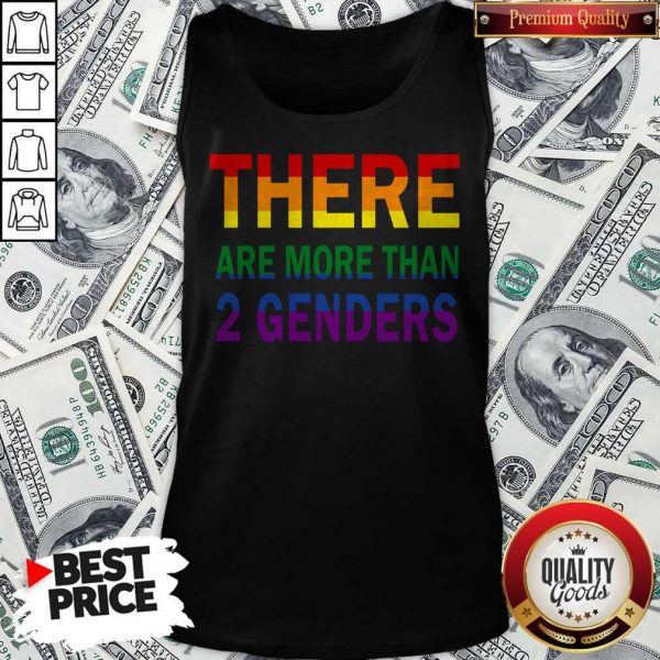 Official LGBT There Are More Than 2 Genders Tank Top