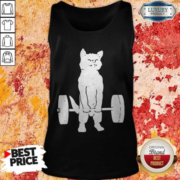 Pretty Cat And Gym Halloween Tank Top