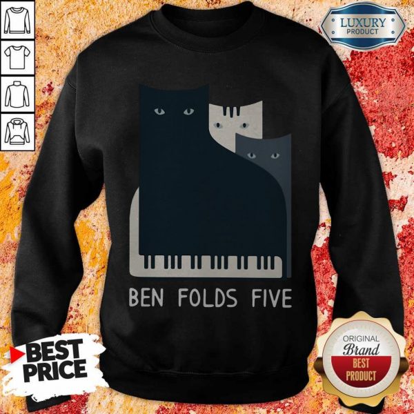Pretty Cat Ben Folds Five Halloween Sweatshirt
