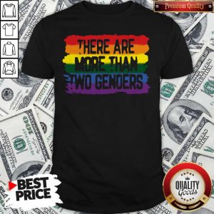 Pretty LGBT There Are More Than Two Genders Shirt