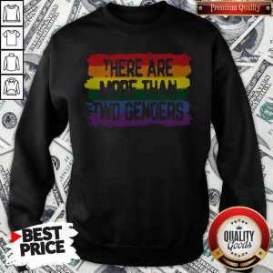 Pretty LGBT There Are More Than Two Genders Sweatshirt