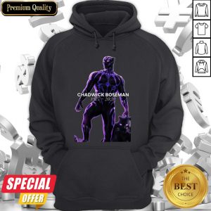 Actor Chadwick Boseman The Black Panther Marvel Hoodie