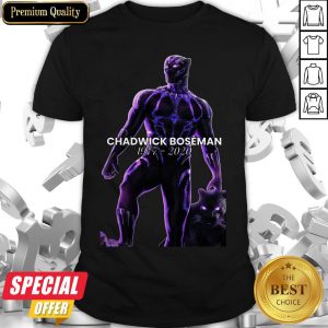 Actor Chadwick Boseman The Black Panther Marvel Shirt