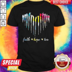 Faith Hope Love American Sign Language Shirt