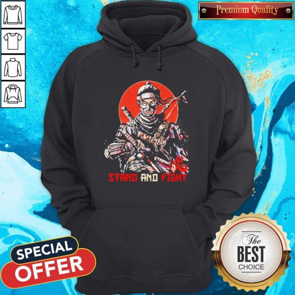 Ghost Of Tsushima Stand And Fight Hoodie