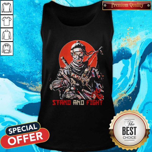 Ghost Of Tsushima Stand And Fight Tank Top