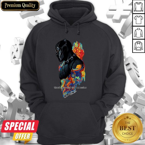 King T’Challa To Life In Black Panther Chadwick Boseman Hoodie