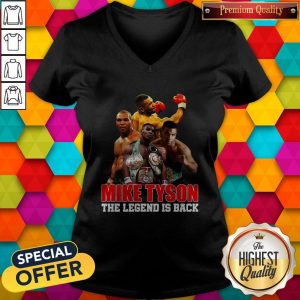 Mike Tyson The Legend Is Back V-neck