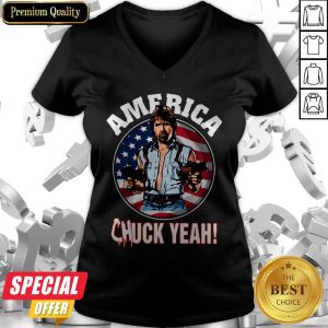 Nice America Chuck Yeah V-neck