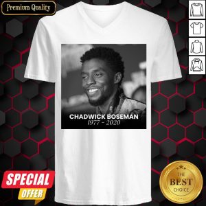 Official Rip Chadwick Boseman V-neck