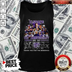 Official The K-state 125TH Anniversary 1896 2021 Signatures Tank Top