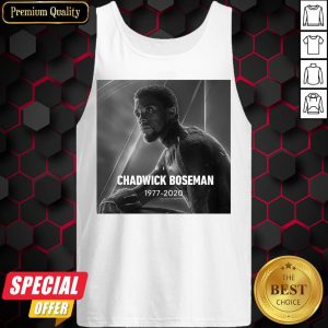 Rip Chadwick Boseman Black Panther 1977 2020 Thank You For The Memories Signature Tank Top