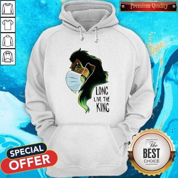 Scar Lion Face Mask Long Live The King Hoodie