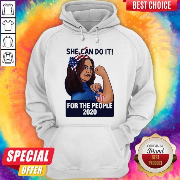 Strong Woman She Can Do It For The People 2020 Hoodie