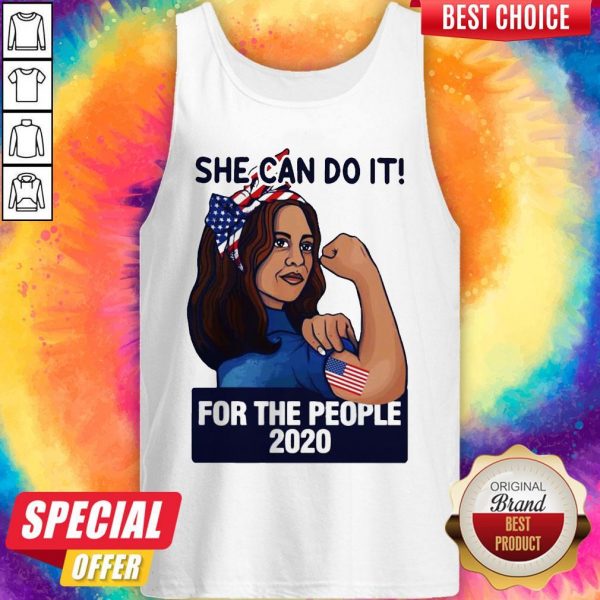 Strong Woman She Can Do It For The People 2020 Tank Top