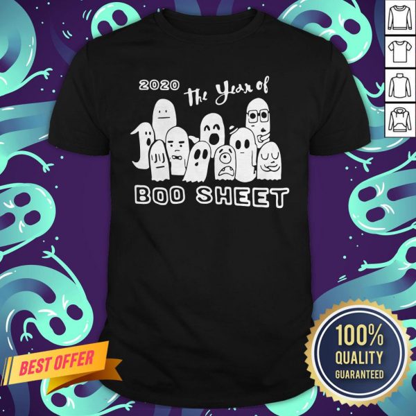 2020 Ghost The Year Of Boo Sheet Halloween Shirt