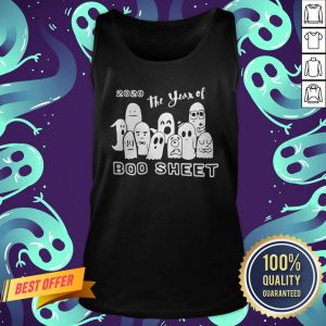 2020 Ghost The Year Of Boo Sheet Halloween Tank Top