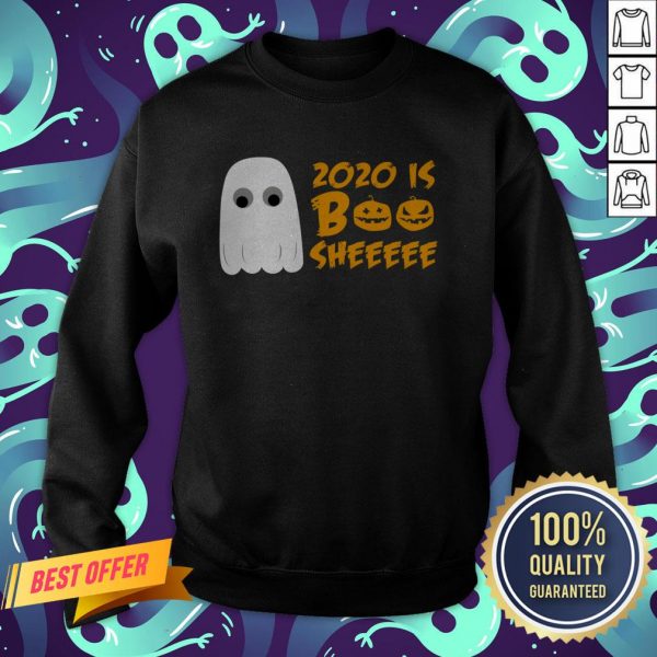 2020 Is Boo Sheet Funny Halloween Cute Spooky Ghost Sweatshirt