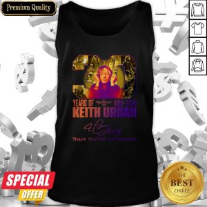 30 Years Of Keith Urban 1990 2020 Thank You For The Memories Tank Top