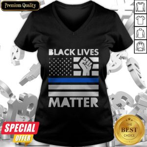 Black Life Matters Protest Racism BLM Revolution Movement V-neck