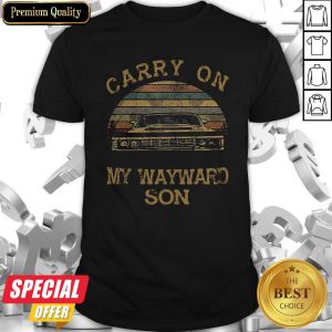 Carry On My Wayward Son Vintage Shirt