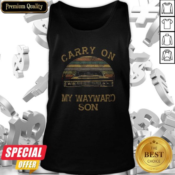 Carry On My Wayward Son Vintage Tank Top