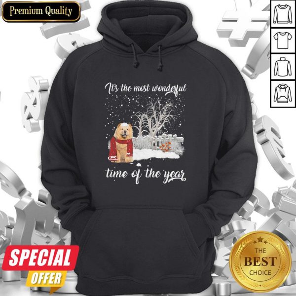Chow Chow It’s The Most Wonderful Time Of The Year Hoodie