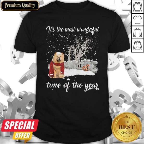 Chow Chow It’s The Most Wonderful Time Of The Year Shirt