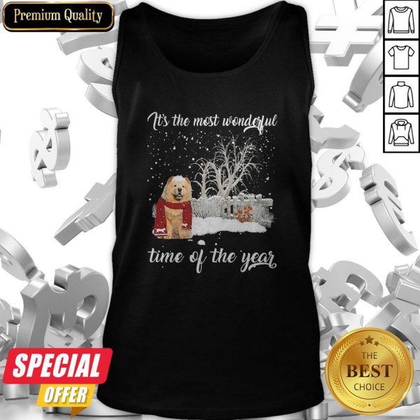 Chow Chow It’s The Most Wonderful Time Of The Year Tank Top