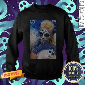 Dia Des Los Muertos Sugar Skulls Girl Day Of The Dead Sweatshirt