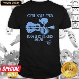 Freddie Mercury Open Your Eyes Look Up To The Skies And See Signature Shirt