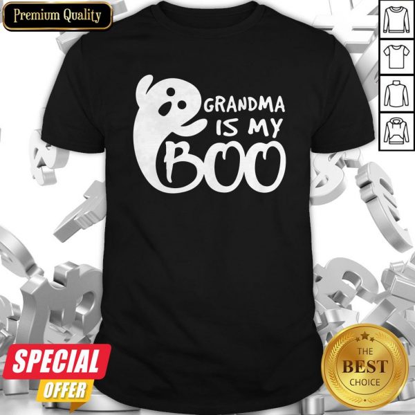 Grandma Is My Boo Halloween Shirt