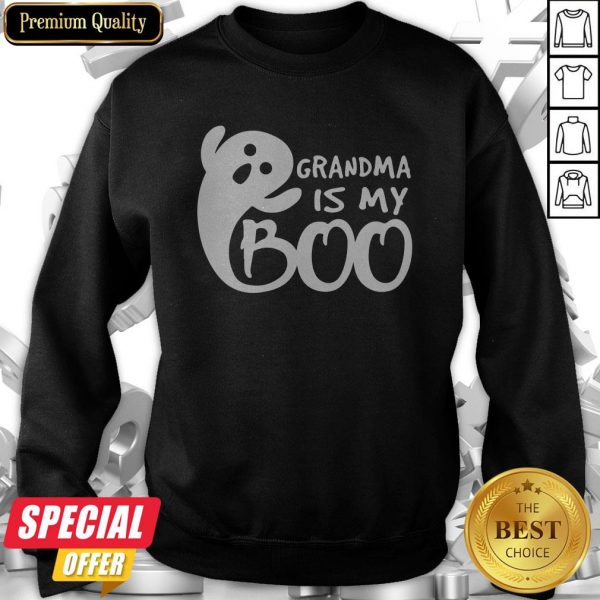 Grandma Is My Boo Halloween Sweatshirt