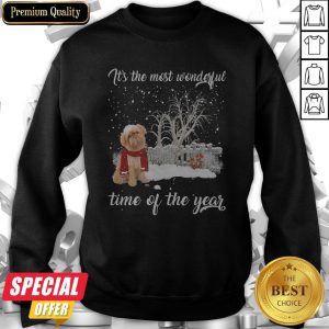 Griffon Bruxellois It’s The Most Wonderful Time Of The Year Sweatshirt