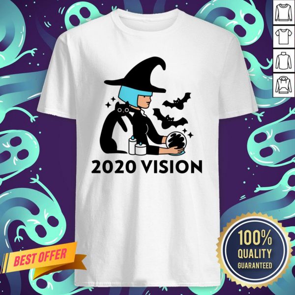 Halloween Day 2020 Vision Witch Quarantine Shirt