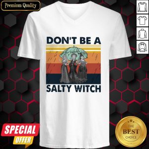 Hocus Pocus Don’t Be A Salty Witch Vintage V-neck