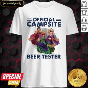 Hocus Pocus Official Campsite Beer Tester Shirt