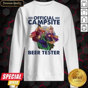 Hocus Pocus Official Campsite Beer Tester Sweatshirt