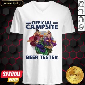 Hocus Pocus Official Campsite Beer Tester V-neck