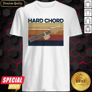 Official Hard Chord Vintage Guitar Shirt