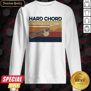 Official Hard Chord Vintage Guitar Sweatshirt