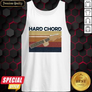 Official Hard Chord Vintage Guitar Tank Top