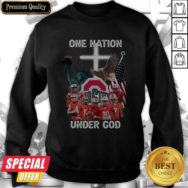 Ohio State Buckeyes One Nation Under God Sweatshirt