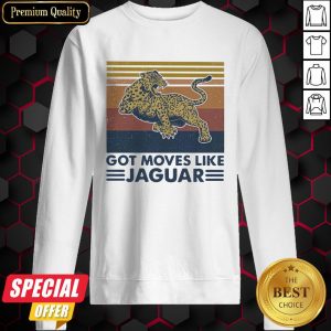 Panther Got Moves Like Jaguar Vintage Retro Sweatshirt